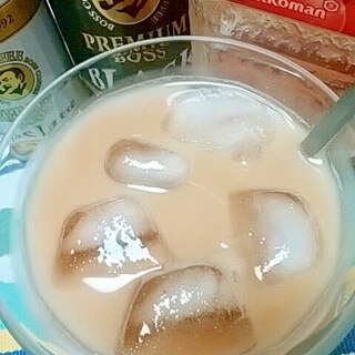 アイス☆ブラッディきなこカフェラテ♪